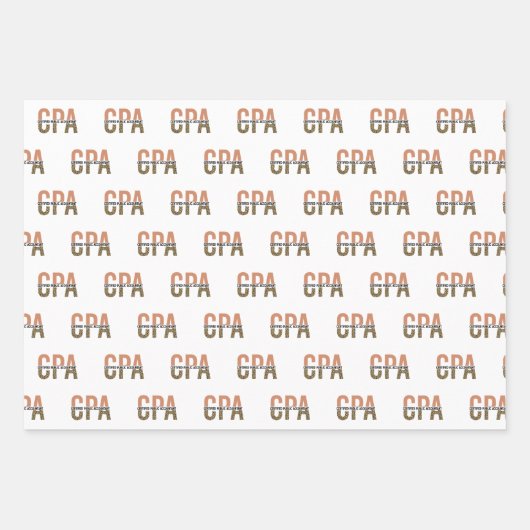 CPA Certified Public Accountant Leopard Print Geschenkpapier Set (Vorderseite 3)