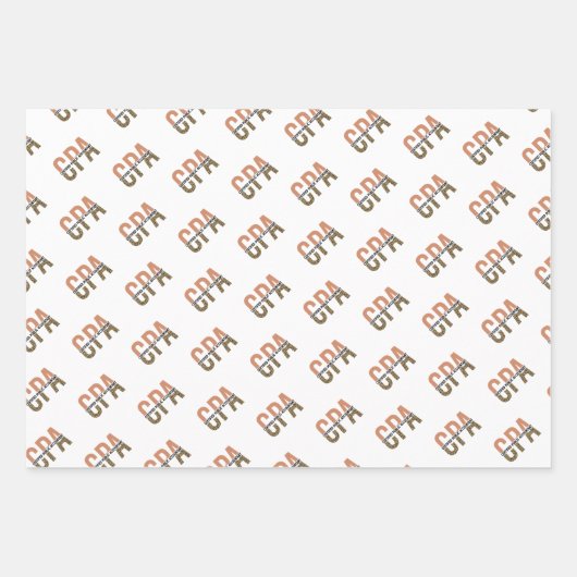 CPA Certified Public Accountant Leopard Print Geschenkpapier Set (Vorderseite 2)