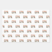 CPA Certified Public Accountant Leopard Print Geschenkpapier Set (Vorderseite)