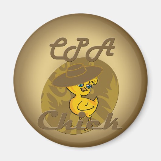 CPA Chick #6 Magnet (Vorne)