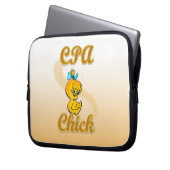CPA Chick Laptopschutzhülle (Vorderseite Links)