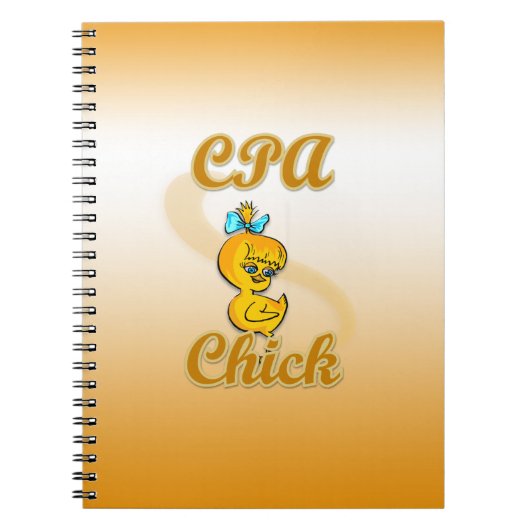 CPA Chick Notizblock (Vorderseite)
