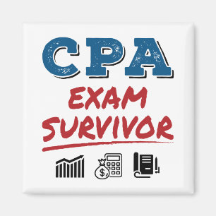 CPA Exam Survivor Magnet