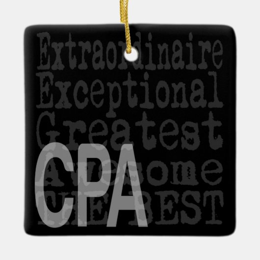 CPA Extraordinator Keramikornament (Vorderseite)