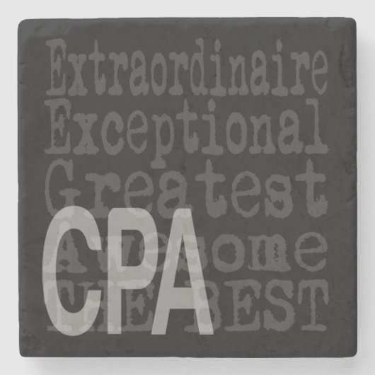 CPA Extraordinator Steinuntersetzer (Vorderseite)