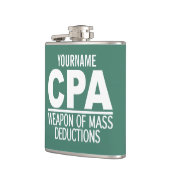 CPA-Farbflasche mit Monogramm Flachmann (Links)