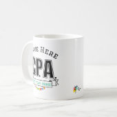 CPA-Geschenk Personalisiert mit Name Kaffeetasse (Vorderseite Links)