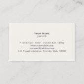 CPA Imitate Black Line Visitenkarte (Rückseite)