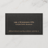 CPA Imitate Black Line Visitenkarte (Vorderseite)