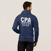 CPA-individuelle Name Hoodie (Schwarz voll)