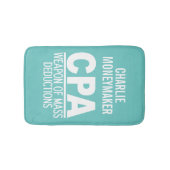 CPA individuelle Name- und Farbbadematten Badematte (Vorderseite)