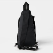 CPA individuelle Name und Farbe Crossbody Bag (Rückseite)