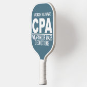 CPA individuelle Name und Farbe Pickleball Schläger (Links)