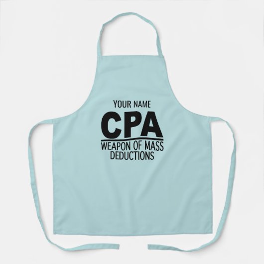 CPA individuelle Name und Farbe Schürze (Vorderseite)
