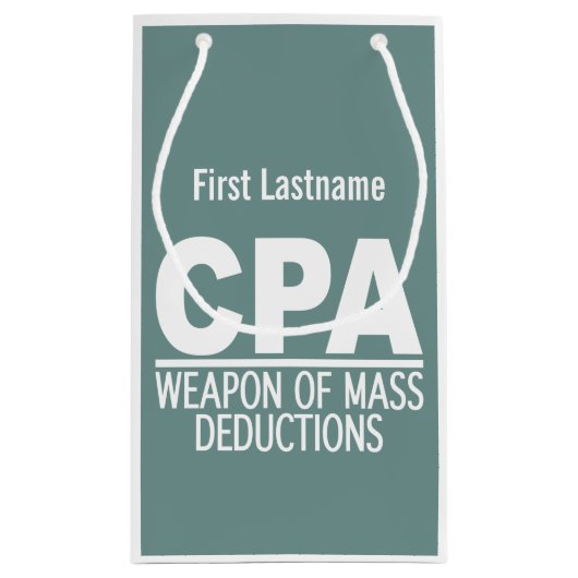 CPA individuelle Name- und Farbgeschenktaschen Kleine Geschenktüte (Rückseite)