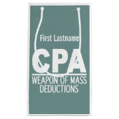 CPA individuelle Name- und Farbgeschenktaschen Kleine Geschenktüte (Vorderseite)