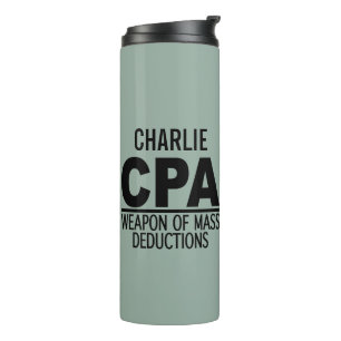CPA individuelle Name und Farbtumbler Thermosbecher