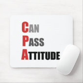 CPA: Kann Haltung führen Mousepad (Mit Mouse)