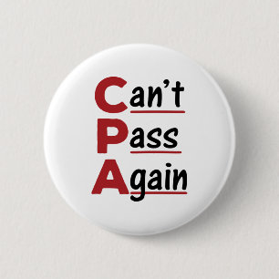 CPA kann nicht noch einmal die Funny Accountant Ac Button