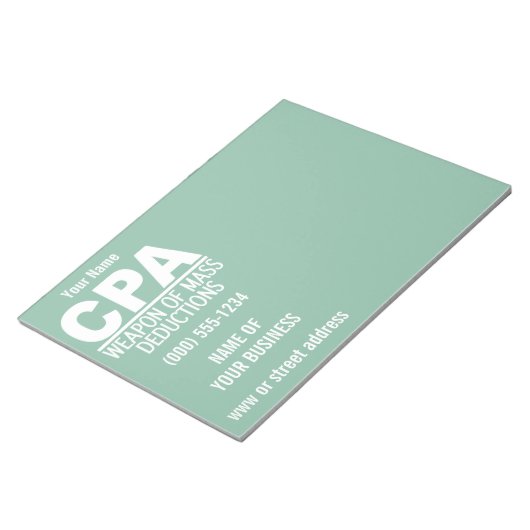 CPA-Notizblock Notizblock (angewinkelt)