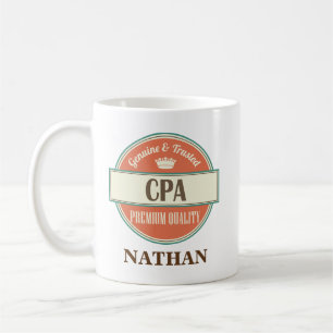 CPA personalisiertes Büro-Tassen-Geschenk Kaffeetasse