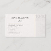 CPA Professional Visitenkarte (Vorderseite)