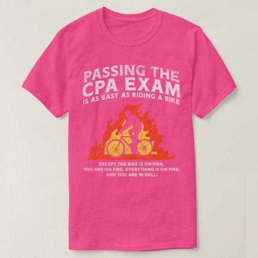 Cpa-Prüfung T-Shirt (Design vorne)