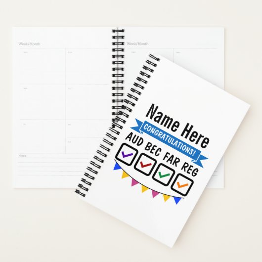 CPA-Prüfungen Geschenkgutschein Planer (Anzeige)