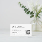 CPA-Steuerberater-QR-Code Visitenkarte (Stehend Vorderseite)