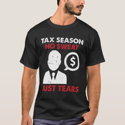 CPA Steuersaisonbuchhalter T-Shirt (Vorderseite)