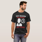 CPA Steuersaisonbuchhalter T-Shirt (Vorne ganz)