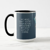 CPA Tasse mit blaufüßigtem Vogel (Links)