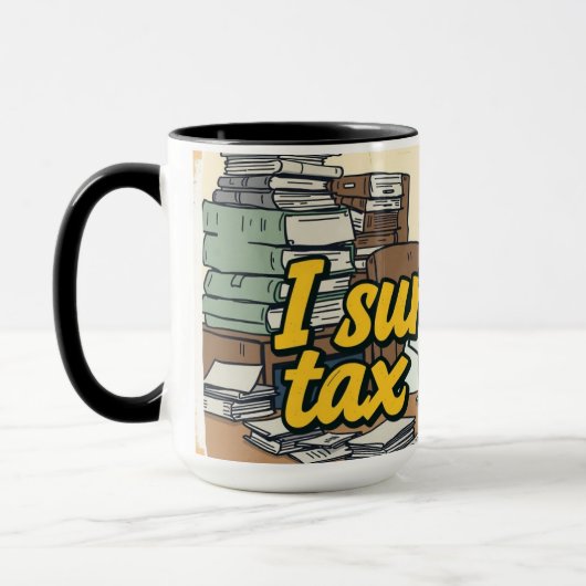 CPA Tax Season Survival Coffee Loading Tasse (Links)