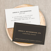 CPA-Visitenkarte Visitenkarte