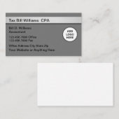 CPA-Visitenkarten für Steuerprüfer Visitenkarte (Vorne/Hinten)