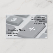 CPA-Visitenkarten Visitenkarte (Vorderseite)