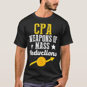 CPA-Waffensenkung Berechnung der Steuersaison Fu T-Shirt