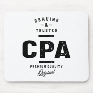 CPA Work Job Title Gift Mousepad