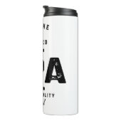 CPA Work Job Title Gift Thermosbecher (Nach rechts gedreht)