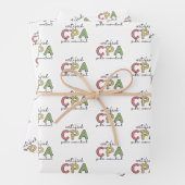 CPA zertifizierter öffentlicher Wirtschaftsprüfer Geschenkpapier Set (Beispiel)