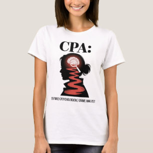 CPA-zertifizierter Psychologe T-Shirt