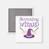 CPA zertifizierter Wirtschaftsprüfer Magnet (Vorderseite/Rückseite)