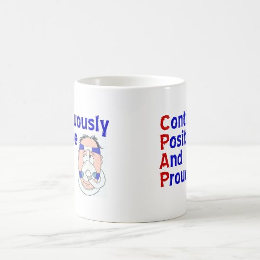 CPAP Benutzer Kaffeetasse (Mittel)