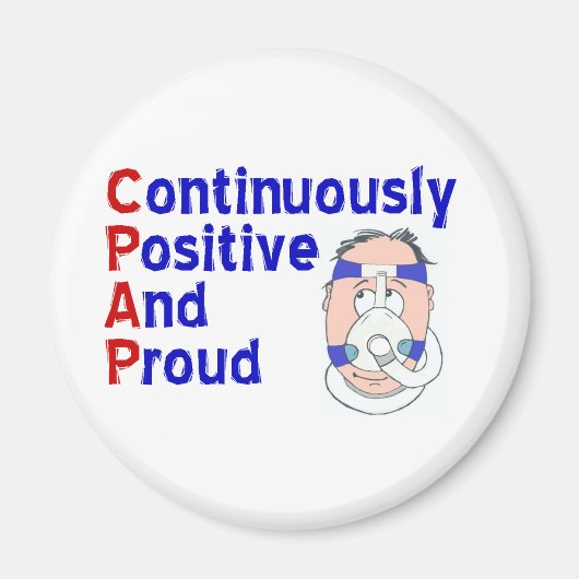 CPAP-Benutzer Magnet (Vorne)