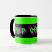 "CPAP Goddess" Schlafapnoe ist eine schwere Störun Tasse (Vorderseite Links)