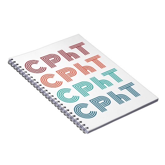 CPhT Certified Pharmacy Technician Pharma Tech Notizblock (Rechte Seite)