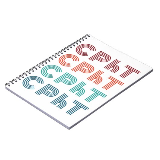 CPhT Certified Pharmacy Technician Pharma Tech Notizblock (Linke Seite)