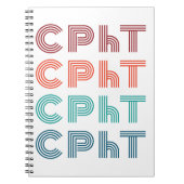 CPhT Certified Pharmacy Technician Pharma Tech Notizblock (Vorderseite)