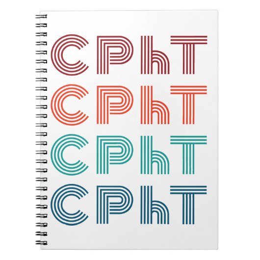 CPhT Certified Pharmacy Technician Pharma Tech Notizblock (Vorderseite)