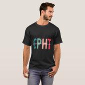 CPHT Certified Pharmacy Technician T-Shirt (Vorne ganz)